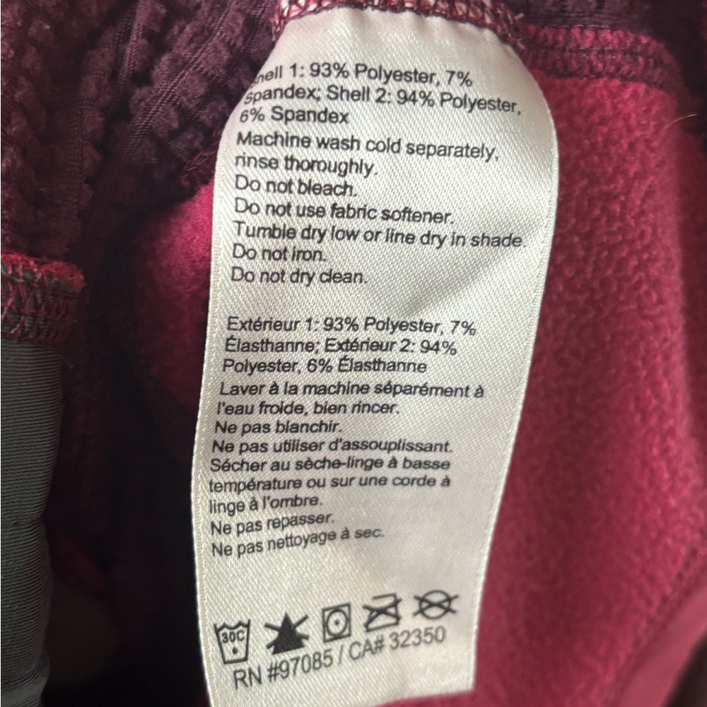 Outdoor Research Vigor Full-Zip Women’s Size Small Magenta - Picture 8 of 8
